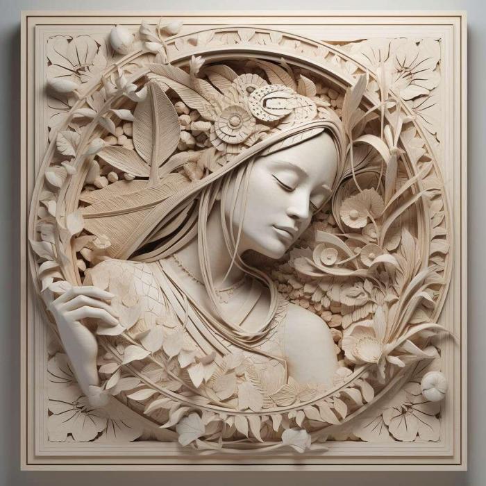 نموذج ثلاثي الأبعاد لآلة CNC 3D Art 